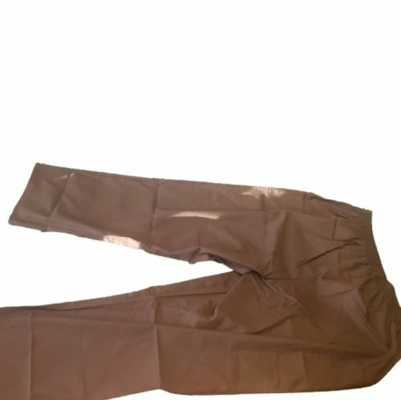 CHEROKEE ELASTIC WAISTBAND 2XL CHOCOLATE SCRUB/UNIFORM PANTS W/TAGS (STYLE 4200) - Picture 8 of 16